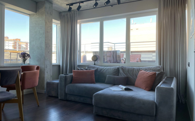 Квартира Стильная квартира с террасой в центре города