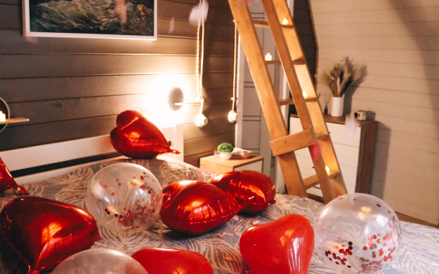 Шале Сфера Агат в лесу на Живописной улице