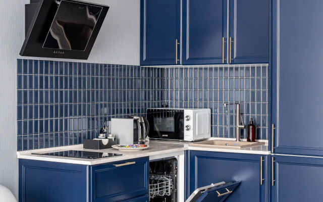 Navy na Vasilyevskom Ostrove Satin Home Apartment