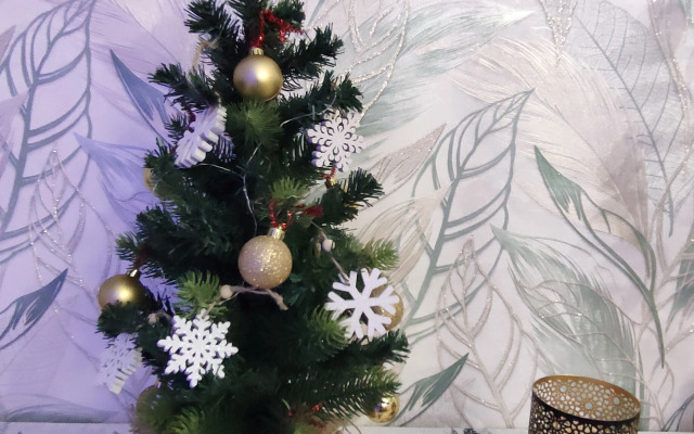 Квартира Новая Cовременная Cтудия с Видом на Рощу