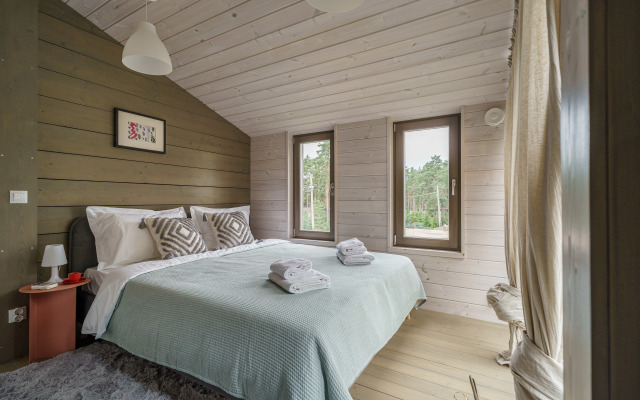 Частный дом пространства три тома у Финского залива