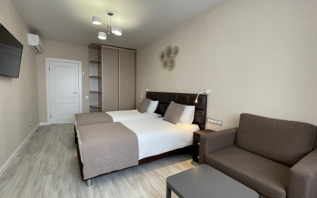 Апартаменты Fresh двухкомнатные с 2 спальнями и душевой кабиной