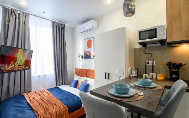 Апартаменты Стандартная Студия в Современном Стиле в ЖК Легендарный Квартал