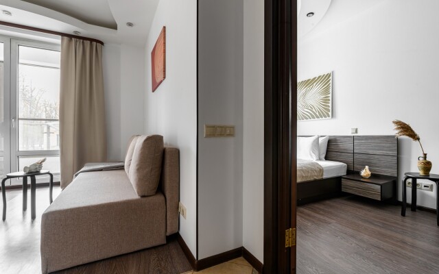 LetYourFlat "Mont Blanc" 1 Spalnya Apartments
