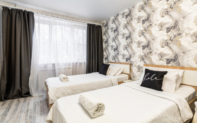 Bolshaya trekhkomnatnaya kvartira v gorode Voskresensk Flat