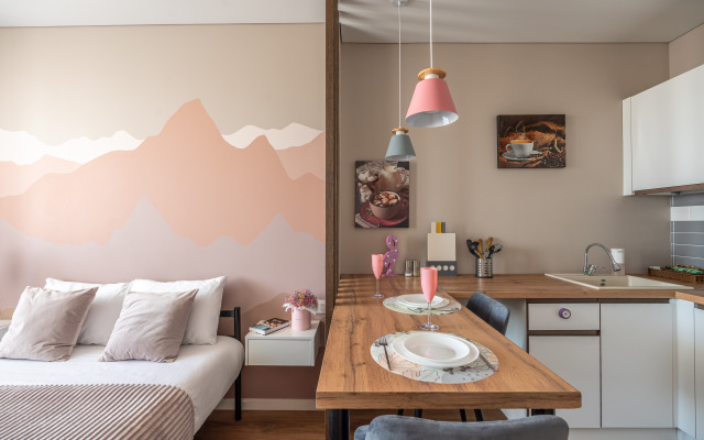 Квартира с видом на горы