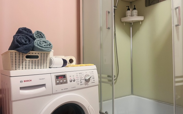 Апартаменты студия четырехместная вблизи горячего источника Волна