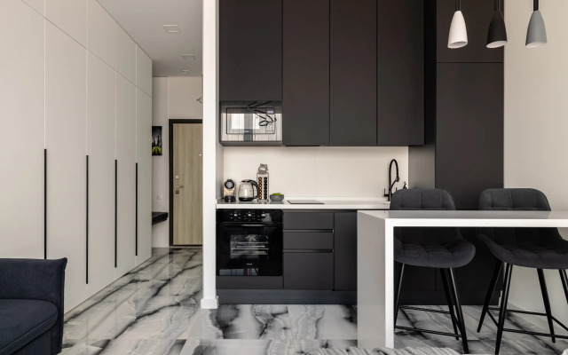 Апартаменты Grey Рядом С Парком И Сити