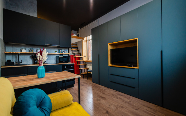 Stilnaya Loft Studiya Ryadom S Botanicheskim Sadom Apartments