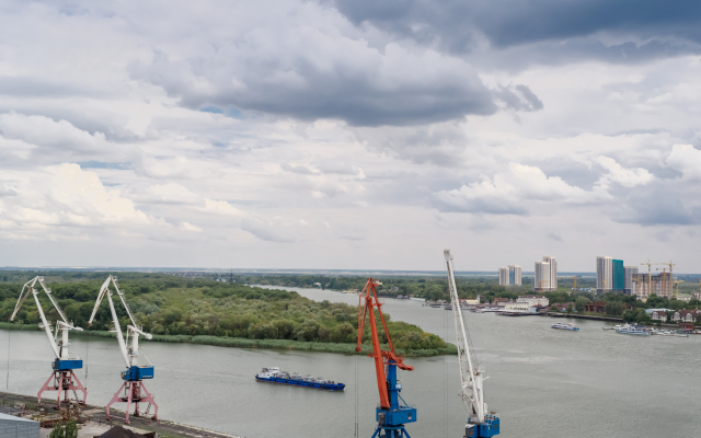 Квартира-студия с видом на Дон