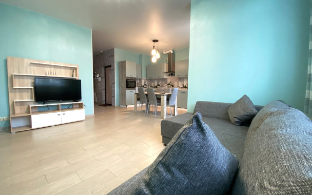 Zhk "poseydon" 836. Mamayka. Dvukhkomnatnaya S Balkonom (Trustcontrol) Flat