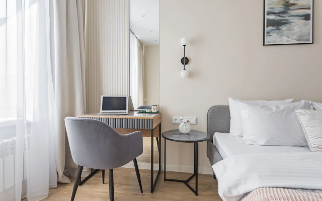 Апартаменты в центре города на улице Б Панина с парковкой Сова-Дом