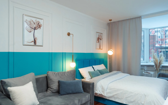 Aparthause studiya 5 min. do m. Botanicheskaya Flat