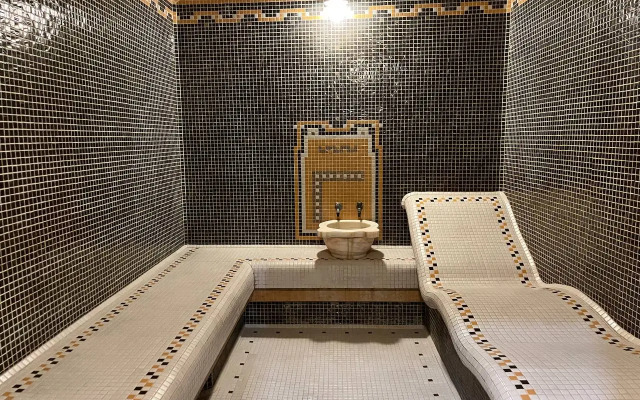 Bogema. Dom s saunoy, khammam i basseynom Private house