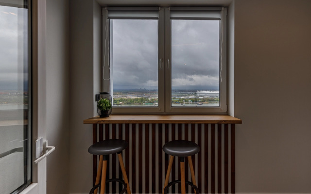 Avtorskie s voskhititel'nym vidom na reku Apartment