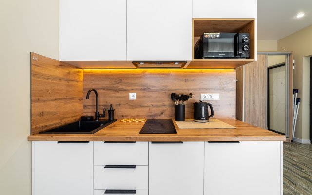 Dizaynerskaya studiya na zakrytoy territorii ryadom s basseynom Flat