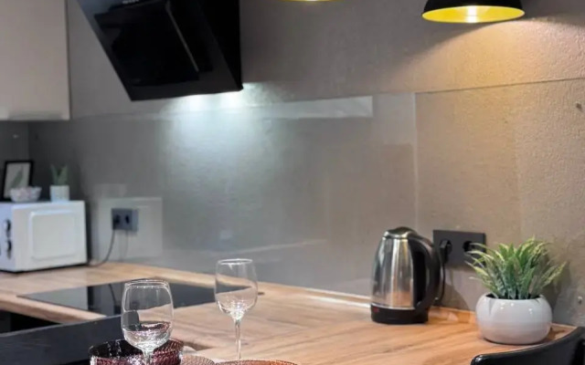 Dvukhurovnevye apartamenty u Moskvy-Reki Apartments