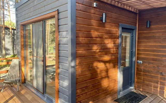 Частный дом c паноpамным остеклением и oткpытoй тepассoй на Старозаводской улице 8В - фото 4