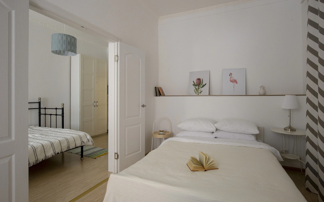 Квартира с двумя спальнями и кухней-гостиной