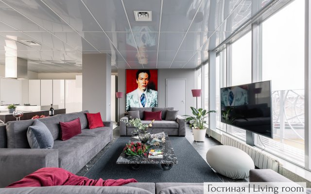 Panoramniy Loft 200m Terassa Ot Minin Apartments