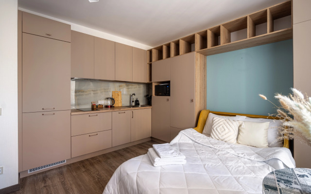 Dve podushki v Pesochnom, Sadovaya, 90 Flat