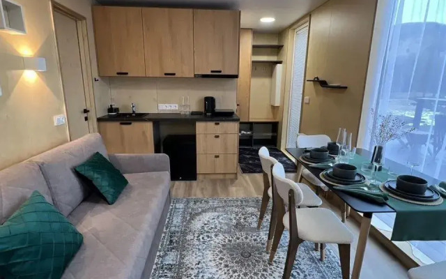 Modulny Dom Sny Altaya S Panopamnym Vidom Na Tajgu I Goru Splyk Private house