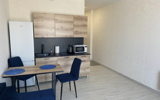 Квартира Уютная студия с панорамным видом на Волгу