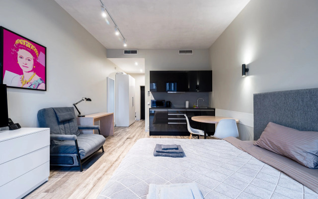 Квартира Студия в Стиле Лофт