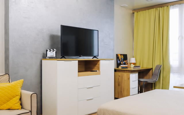 Lalapart Aspen Wood Chetryrekhmestnaya Studiya u Metro Dmitrovskaya Apartments