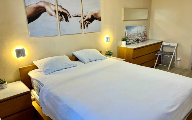 Просторная Евро2к на 12 этаже с видом на Финский залив