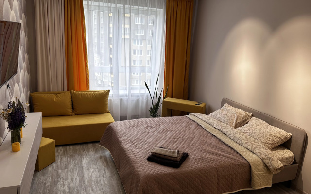 Uyutnaya kvartira na poberezhye Zelenogradska Flat