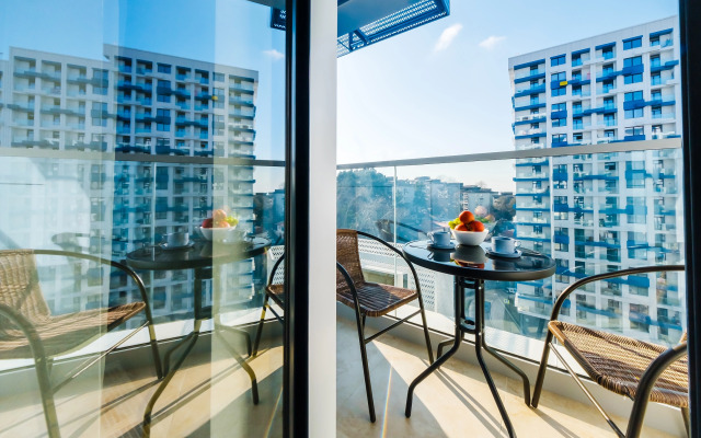 Апартаменты 131 с дизайнерским ремонтом в ЖК Кислород