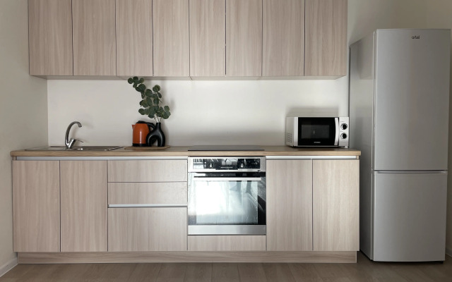 Апартаменты Просторная студия в спальном районе