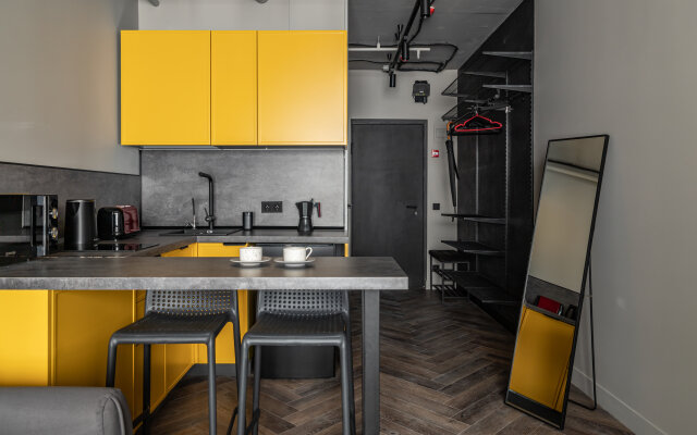 Квартира Moscow Deluxe Apartments Mayta Art Loft