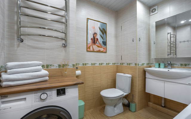 Квартира трехкомнатная Queenstay Остров мечты на Коломенской