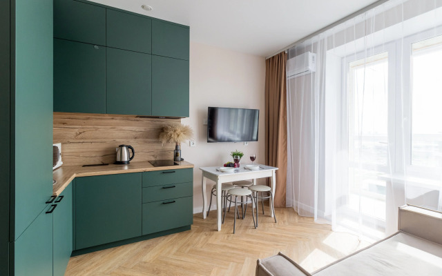 Квартира с видом на озеро