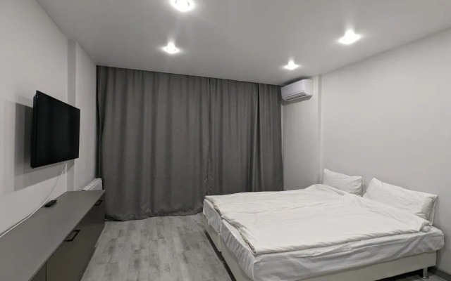 Апартаменты RentHome студия Грей на Южном шоссе у ТЦ Амбар