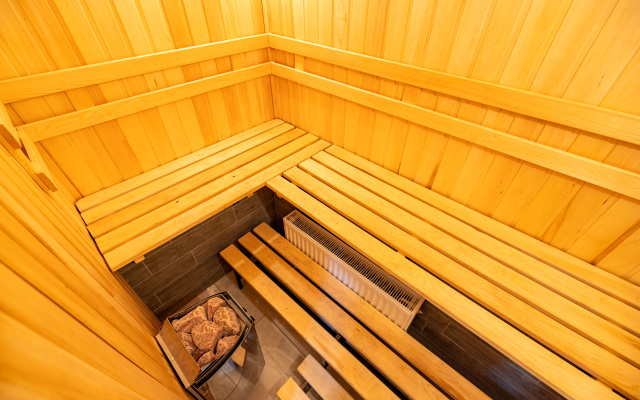 Двухуровневая квартира с сауной Огонь-Вода