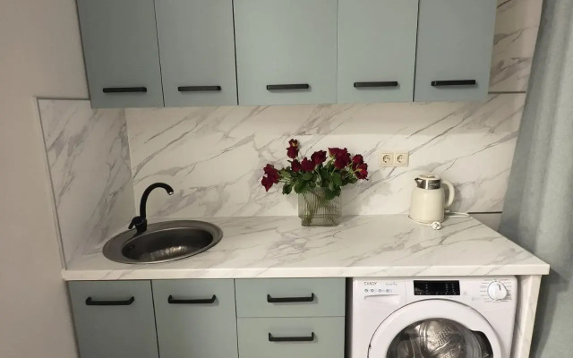 Апартаменты Студия на цокольном этаже, рядом с онко-центром им. Блохина