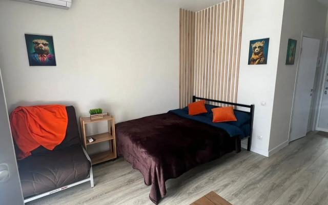 Квартира Студия с Бacсeйном в ЖК Кипарис 336