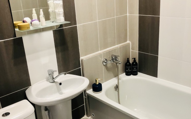 Studiya S Kaminom Na Leventsovke Flat