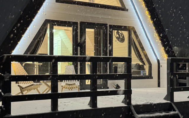 Частный дом Уютный A-frame у Хибин