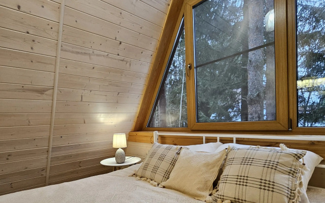 Частный дом светлый А-фрейм