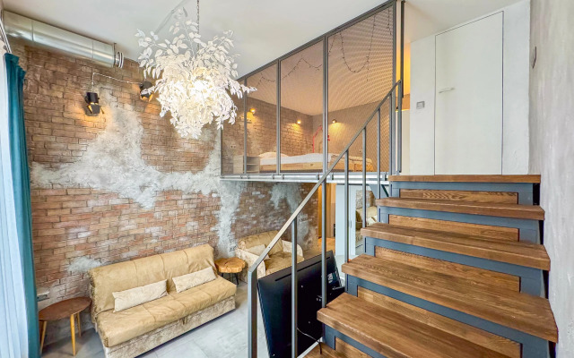 Dvukhurovnevy Loft Pgt Sirius 45kv Apartments