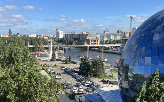 Квартира Евродвушка с видом на Музей мирового океана на Баграмяна, 4