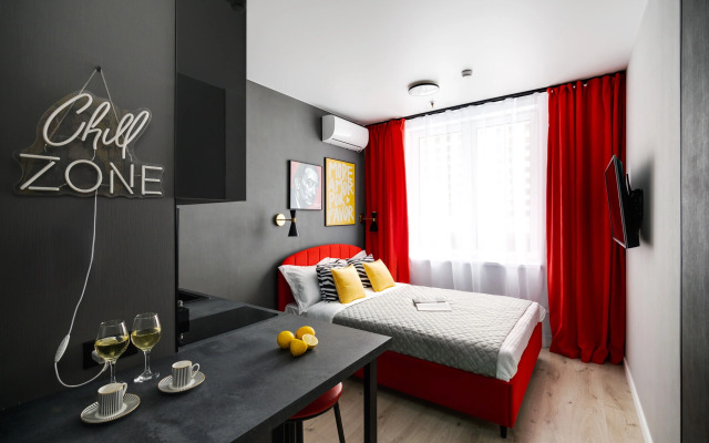 Апартаменты Квартира студия, Берёзовая Aллея 19к3