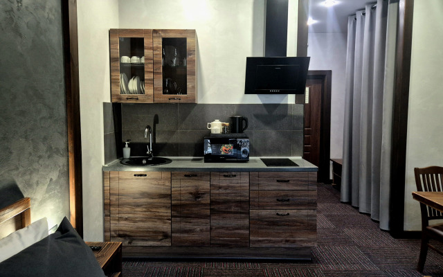 Апартаменты стильныес видом на лес