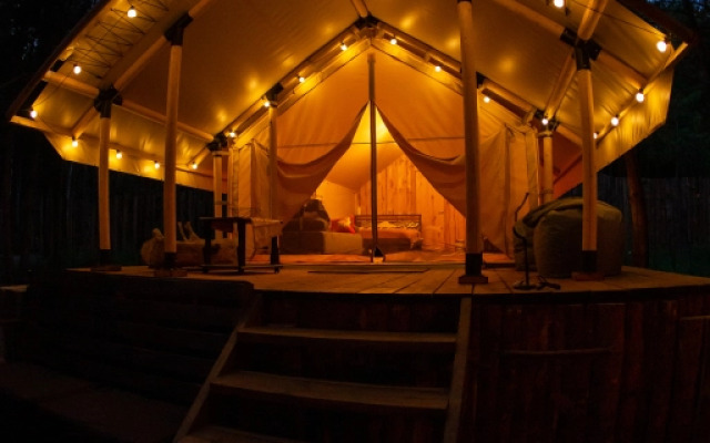 Частный Дом О, Дни в Лесу Уютный Лодж