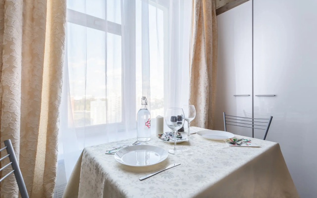 Квартира студия на 24м этаже с шикарным видом на Москву