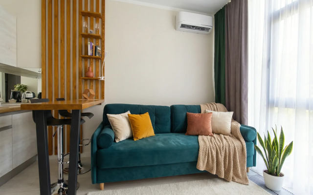 Апартаменты студия в элитном ЖК Метрополь от LetoApart